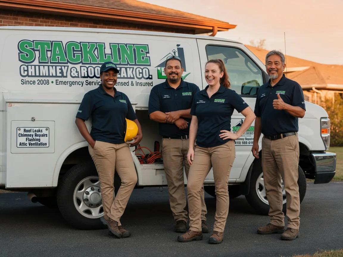 Chimney flashing repair company in Throckmorton, TX